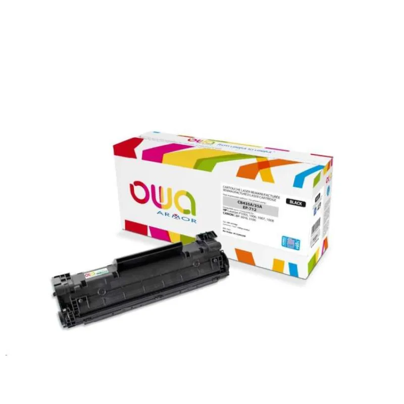 OWA Armor toner kompatibilný HP P1005, CB435A, 2500st, JUMBO, čierna/black (K15295OW)