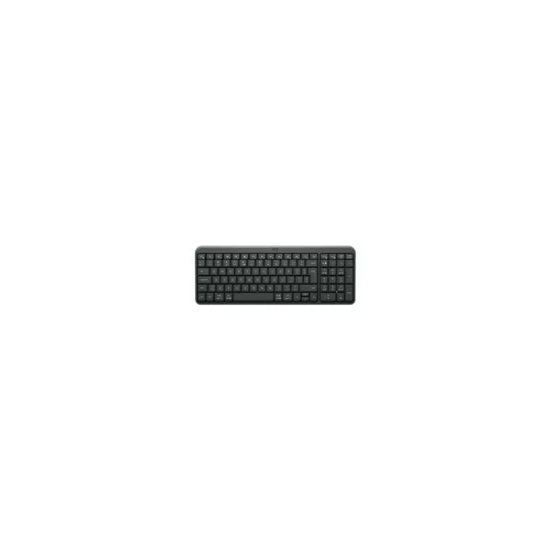Logitech K250 - kompaktná bezdrôtová klávesnica - grafitová - CZ/SK (920-013457)