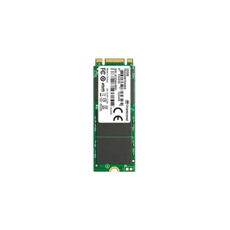 TRANSCEND SSD 32GB 600S, M.2 2260, SATA III B+M Key, MLC (TS32GMTS600S)