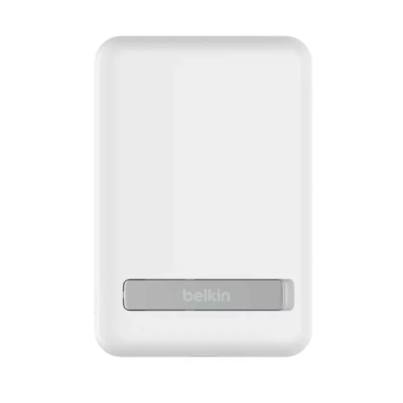 Belkin BOOST CHARGE™ MagSafe Magnetická Bezdrátová PowerBanka se stojánkem, 5000mAh, bílá (BPD004btWT)