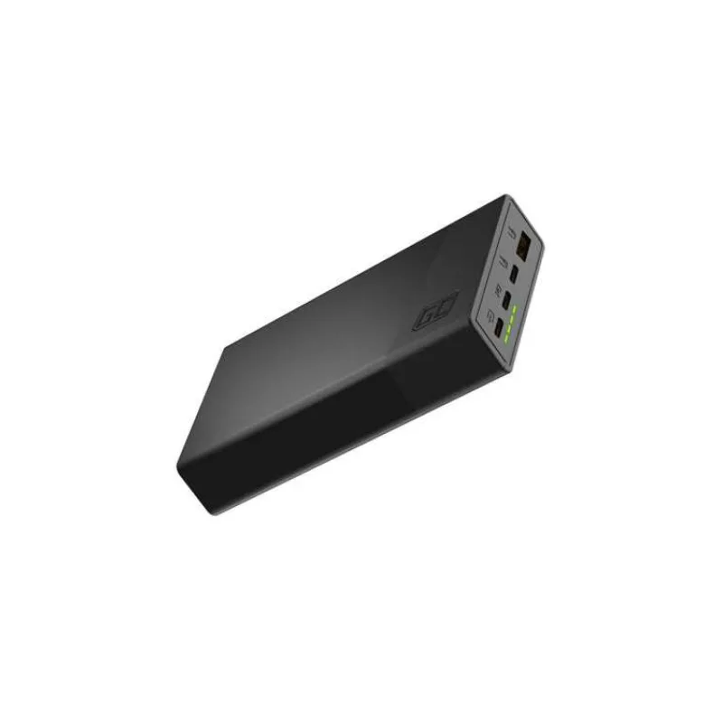 Green Cell GC PowerPlay 20S Power Bank 20000mAh 22.5W PD USB C with Fast Charging Portable Phone Charger for iPhone 15 14 13 12 (PBGC03S)