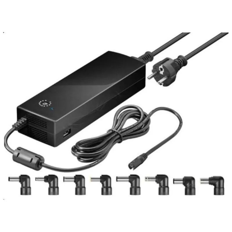goobay Napájecí zdroj 134,5W pro notebook 230V na 12-24V Max.8.5A s USB (ppadapter-52)