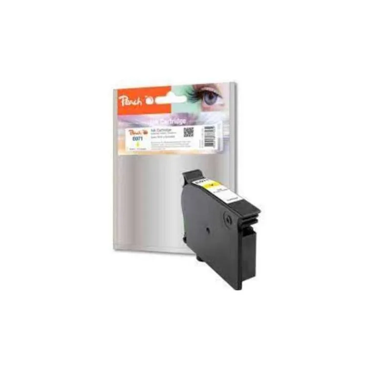 PEACH kompatibilní cartridge Epson T0714, yellow, 7,2 ml (313936)