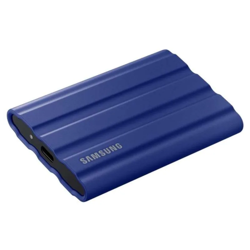 SAMSUNG Portable SSD T7 Shield 1TB / USB 3.2 Gen 2 / USB-C / Externí / Modrý (MU-PE1T0R/EU)