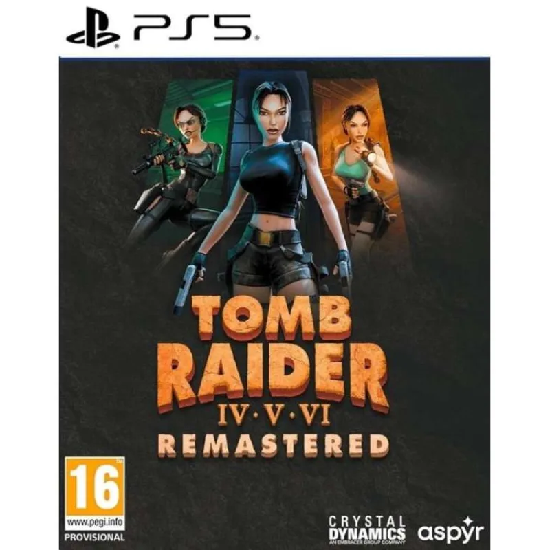 PS5 - Tomb Raider IV-VI Remastered Starring Lara Croft (5056635615565)