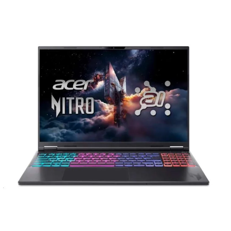 ACER NTB Nitro 16S AI (AN16S-61-R5Z8),AI 9 365,16" 2560x1600,32GB,1TB SSD,RTX 5060,W11 Home,Obsidian Black (NH.QXLEC.001)