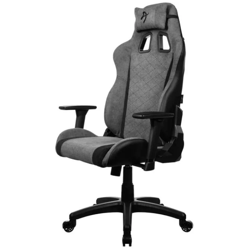 AROZZI herní židle AVANTI Soft Fabric Ash/ látkový povrch/ šedá (AVANTI-SFB-ASH)