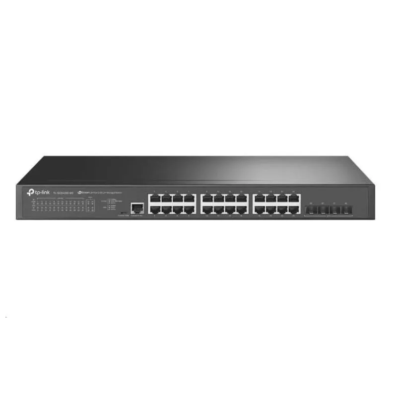 Omada 24-Port 2.5GBASE-T L2+ Managed Switch with 4 10GE SFP+ Slots PORT: 24× 2.5G RJ45 Ports, 4× 10G SFP+ Slots, RJ45/Mi (SG3428X-M2)
