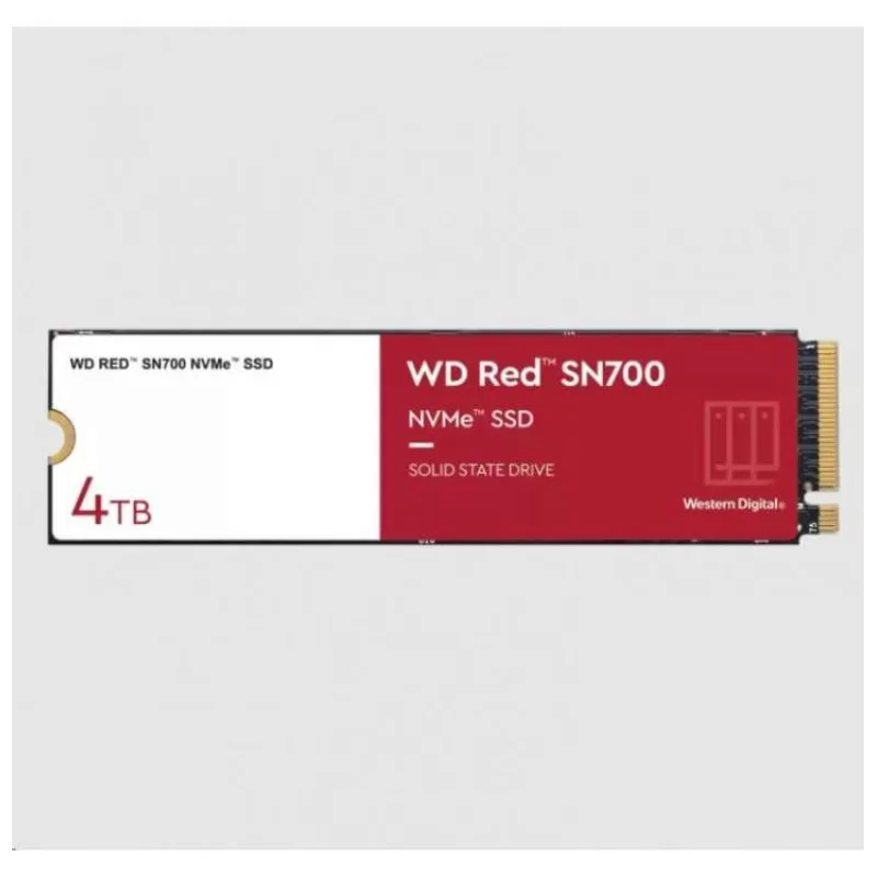 WD Red SN700 POWERED BY SANDISK/4TB/SSD/M.2 NVMe/5R (WDS400T1R0C)