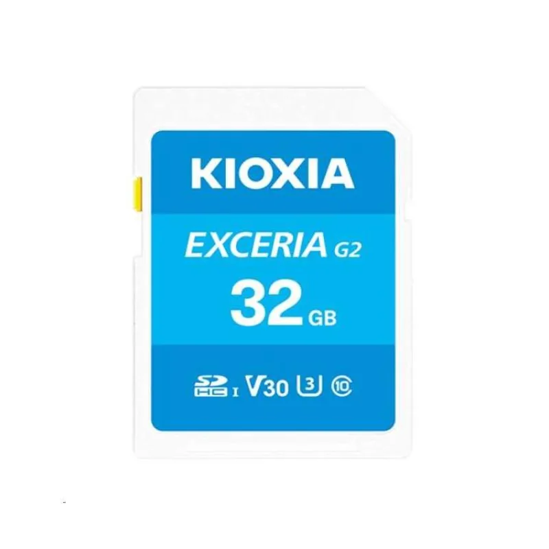 KIOXIA SD Karta Exceria 32GB N203, UHS-I, U3, V30, Class 10 (LNEX2L032GG4)