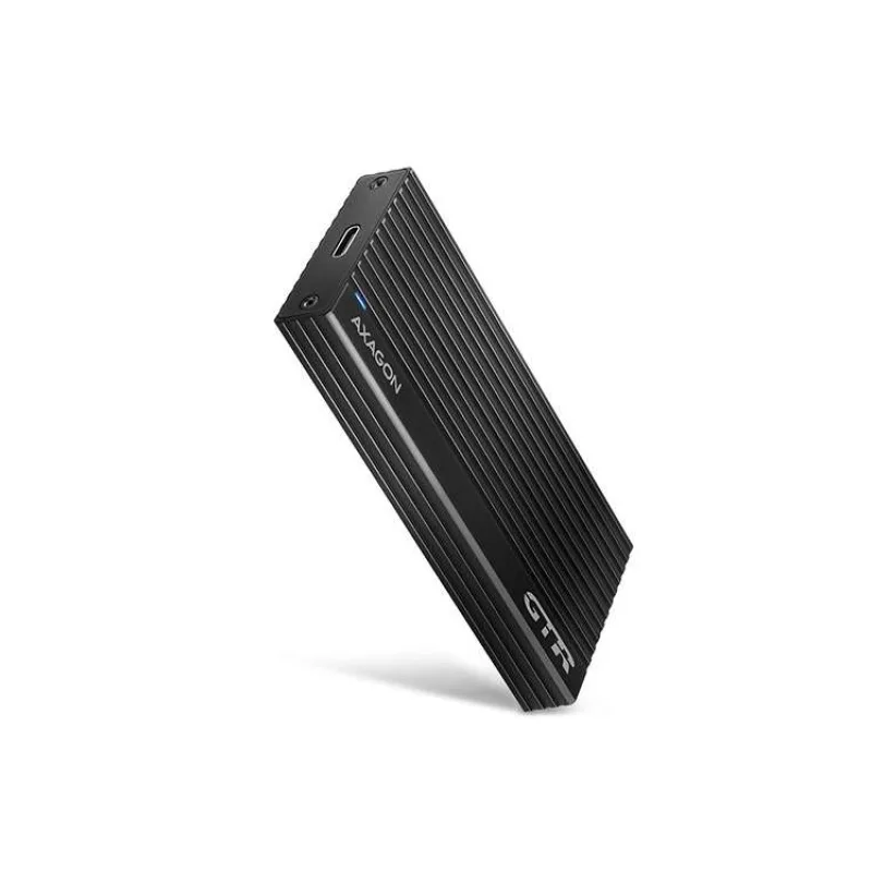 AXAGON EEM2-GTR, USB-C 3.2 Gen 2 - M.2 NVMe SSD kovový THIN RIB box (EEM2-GTR)