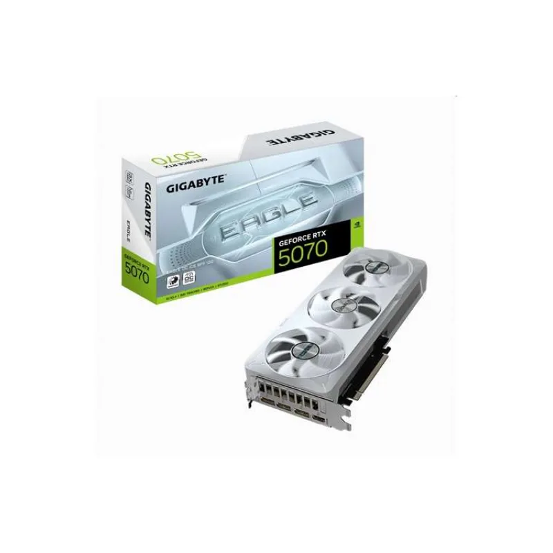GIGABYTE GeForce RTX 5070 EAGLE ICE SFF/OC/12GB/GDDR7 (GV-N5070EAGLEOC ICE-12GD)