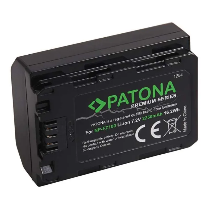 PATONA baterie pro foto Sony NP-FZ100 2250mAh Li-Ion Premium (PT1284)