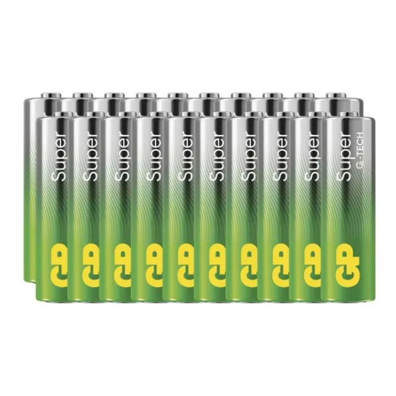 GP Alkalická batéria SUPER AA (LR6) - 20ks (1013222001)