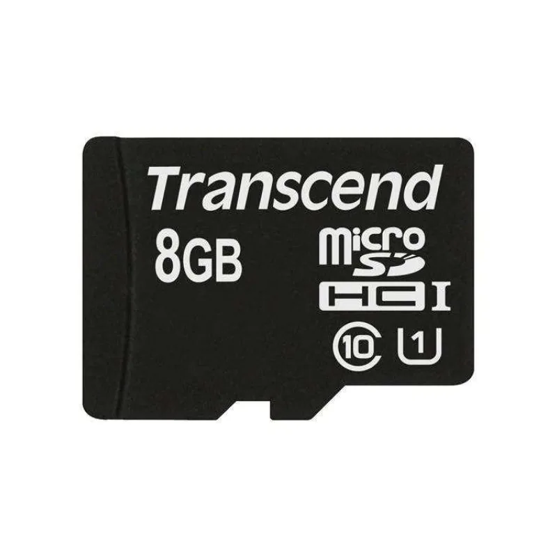 TRANSCEND MicroSDHC 8GB Premium, Class 10 UHS-I 300x, bez adaptéra (TS8GUSDCU1)