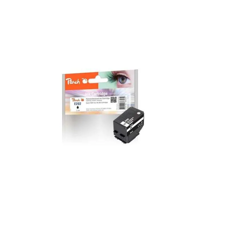 PEACH kompatibilní cartridge Epson No 202, T02E1, black, 7,1 ml (320388)