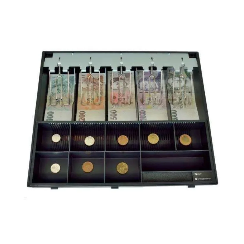 Plastový zakladač na peniaze pre C425, kovové držiaky bankoviek (EKN9020)
