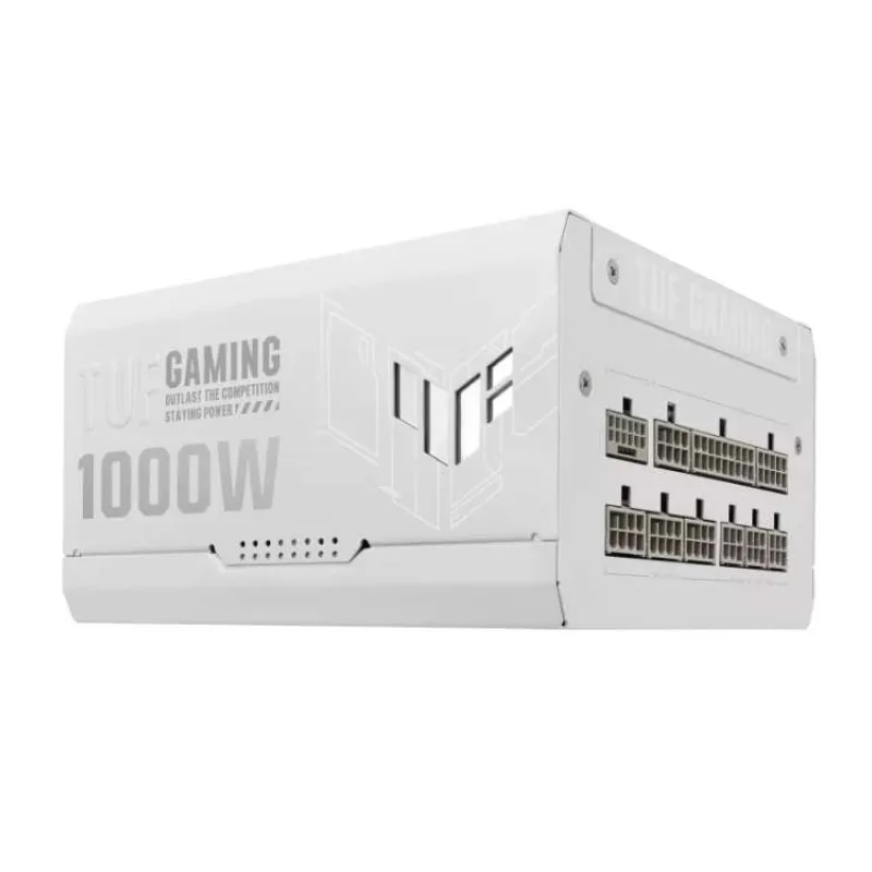 ASUS zdroj TUF Gaming 1000W WHITE Gold, 80+ Gold (90YE00S5-B0NA00)