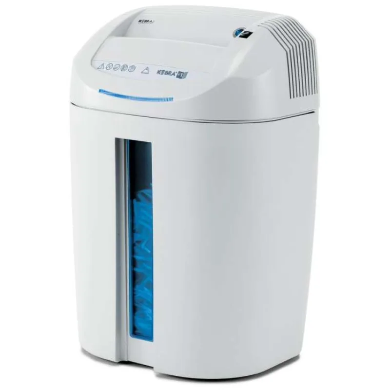 KOBRA skartovač +1 CC4/ příčný řez 3,5 x 40 mm/ A4/ kapacita 14 listů/ objem koše 38l/ stupeň utajení P4/ modro-bílý (KOBRA-1-CC4)