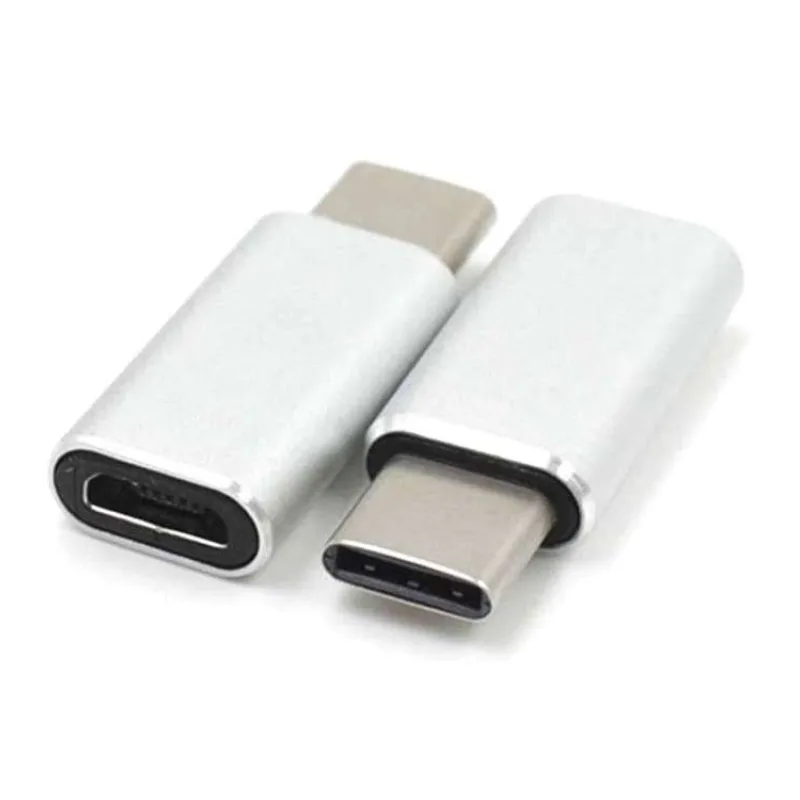 Adaptér PREMIUMCORD USB 3.1 C/male - USB 2.0 Micro-B/ženské, strieborná (kur31-06)