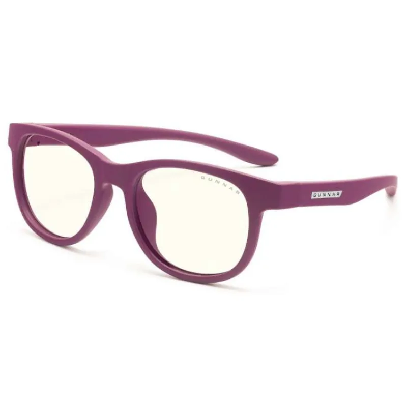GUNNAR kancelářske/herní brýle RUSH KIDS SMALL (4-8) MAGENTA čirá skla BLF 35 NATURAL focus (RUS-09609)