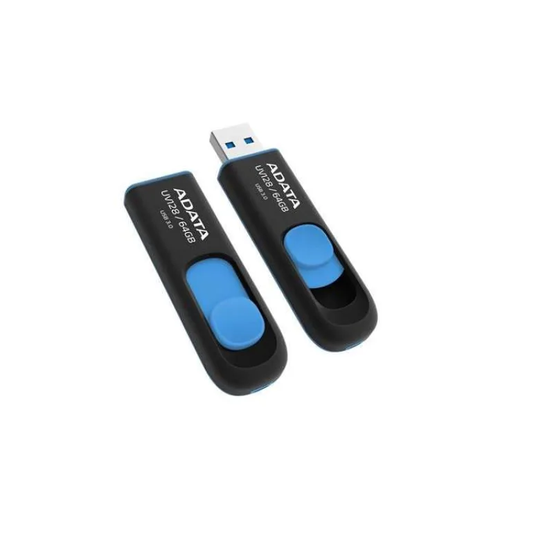 ADATA UV128/256GB/USB 3.2/USB-A/Modrá (AUV128-256G-RBE)