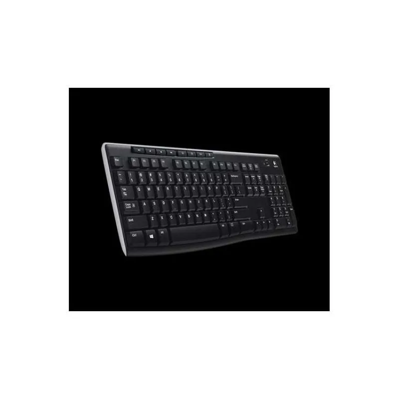 Logitech klávesnice K270/ Bezdrátová/ 2.4GHz/ USB přijímač/ CZ/ Černá (920-003741)