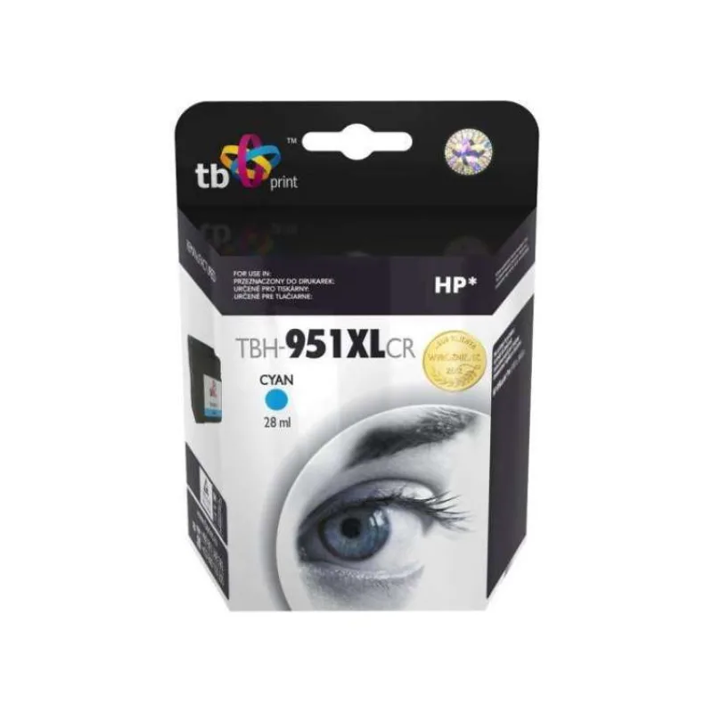 Ink. kazeta TB komp. s HP CN046AE Cy, ref. (TBH-951XLCR)