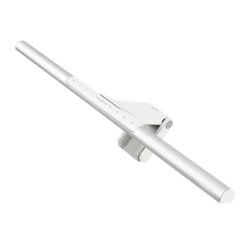 BenQ ScreenBar Pro Silver | LED lampa na monitor, 5 funkci, USB-C, zdroj, držak na web kameru,stříbrná (9H.W4KWT.ES2)