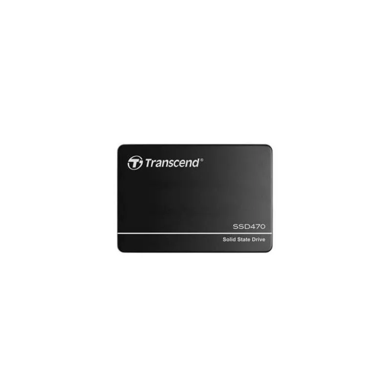 TRANSCEND SSD470K-I 1TB Industrial (3K P/E) SSD disk 2.5" SATA3, 3D TLC, Aluminium case, 560MB/s R, 520 MB/W, černý (TS1TSSD470K-I)
