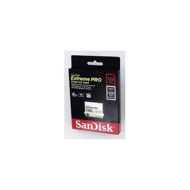 SanDisk CFAST 2.0 128 GB Extreme Pro (525 MB/s VPG130) (SDCFSP-128G-G46D)