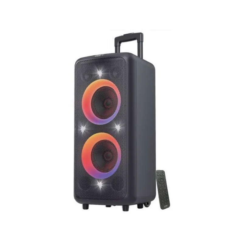 FENDA F&D párty repro PA300/ trolejové/ 100W/ BT/ USB/ FM rádio/ optický vstup/ bezdrát. mikrofon/ dálkové ovládání (PA300)