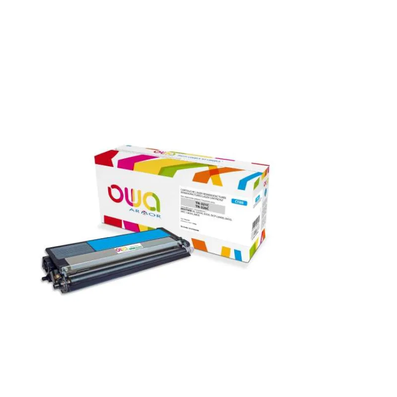 OWA Armor toner pre BROTHER HL L8250, 8350, DCP L8400, 8450, MFC L8650, 8850, 3500 strán, TN326C, modrá/cyan (TN-326C) (K15783OW)