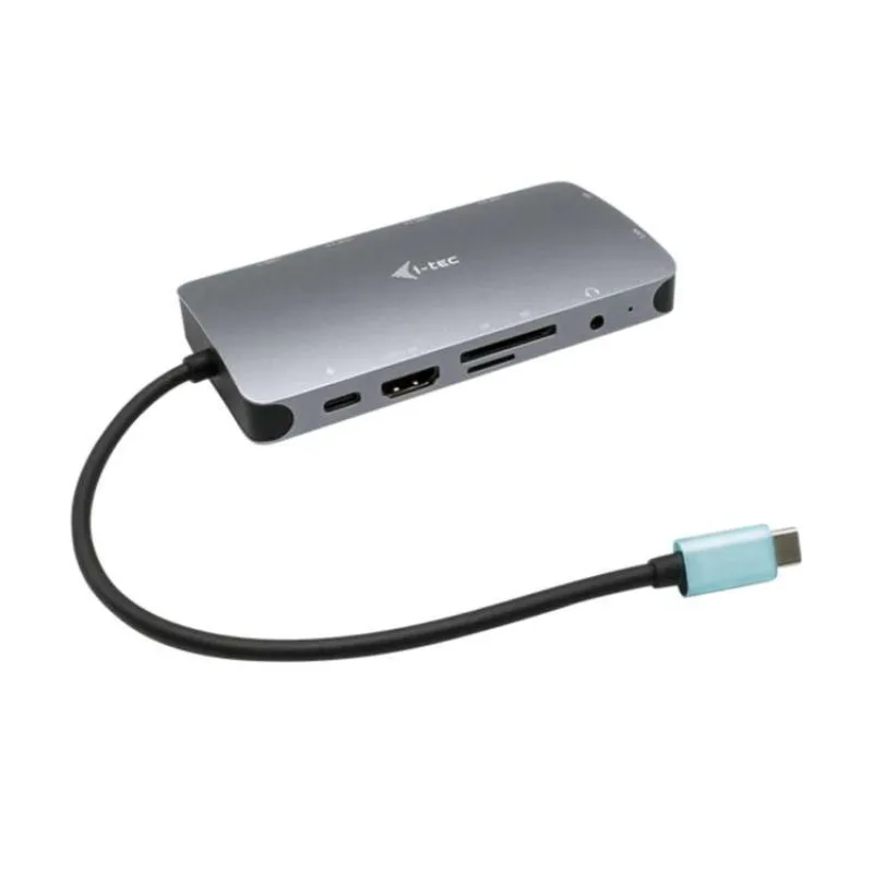 i-tec USB-C Metal Nano Dock HDMI/VGA with LAN + Power Delivery 100W + Charger 100W (bundle) (C31NANOVGA100)