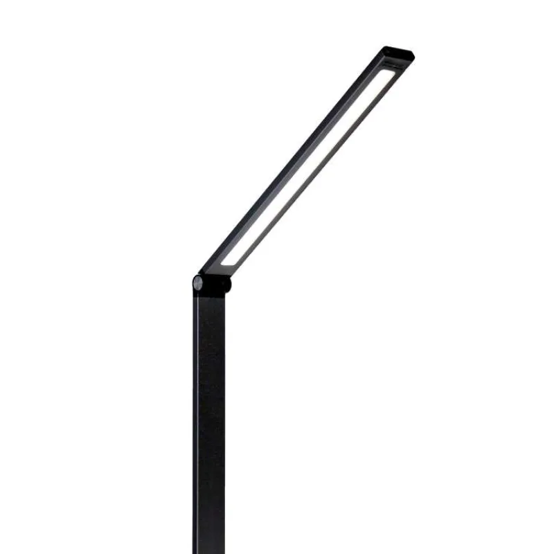 Platinet PDL888B stolná LED lampa 10W stmievateľná, dotykové ovládanie, bezdrôtové nabíjanie, USB port, (PLADLL888N)