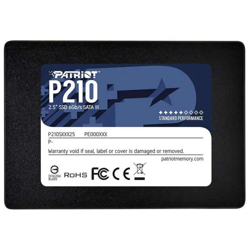 PATRIOT P210/2TB/SSD/2.5"/SATA/3R (P210S2TB25)