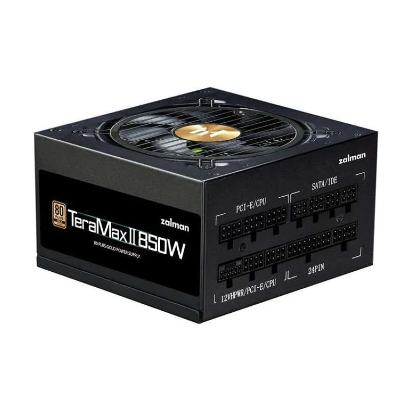 Zalman zdroj ZM850-TMX2/ 850W / ATX3.0 / active PFC / modulární / 80 Plus Gold (ZM850-TMX2)
