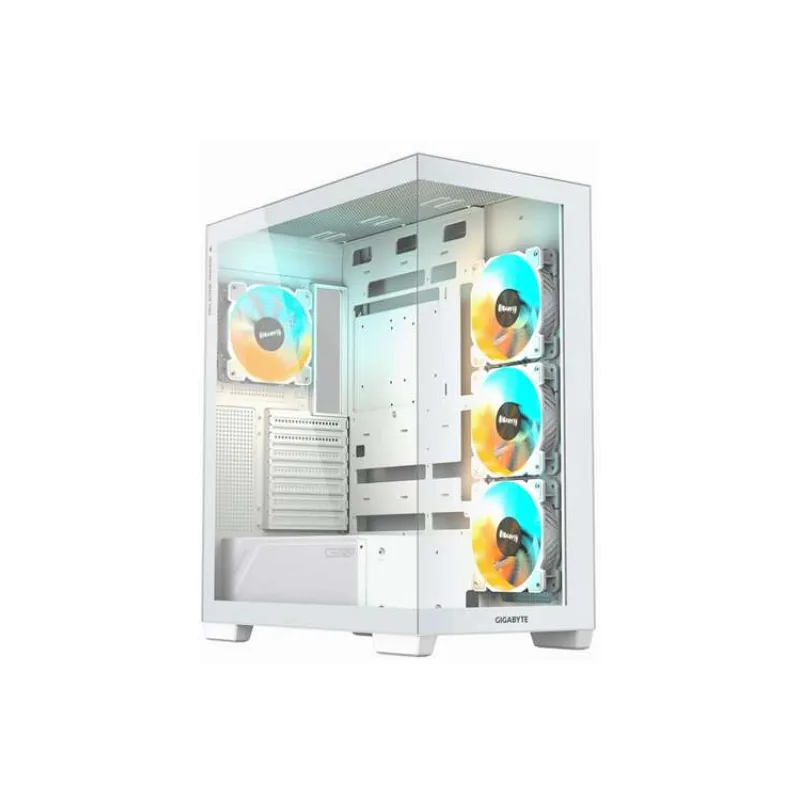 GIGABYTE C500 PANORAMIC STEALTH ICE/Midi Tower/Transpar./Biela (GB-C500PI ST)