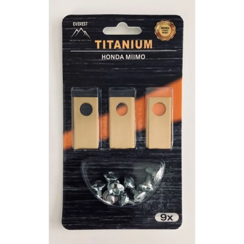 NÔŽ ROBOTICKÝCH KOSAČEK HONDA TYTAN - SADA 9 ks