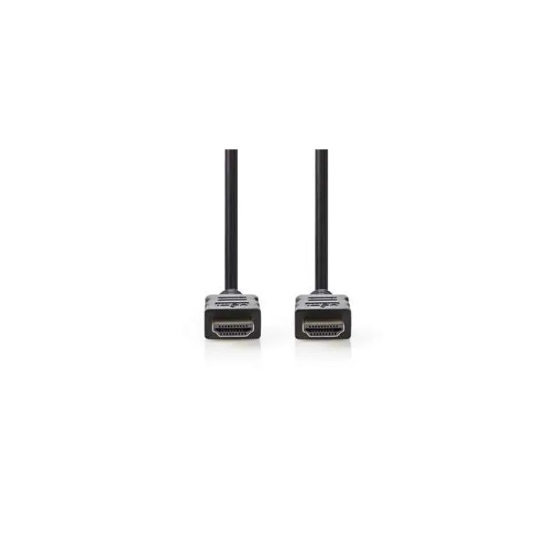 Nedis CVGB34000BK10 - Kabel High Speed HDMI™ s Ethernetem | HDMI Konektor - HDMI Konektor | 1 m | Černá barva (CVGB34000BK10)