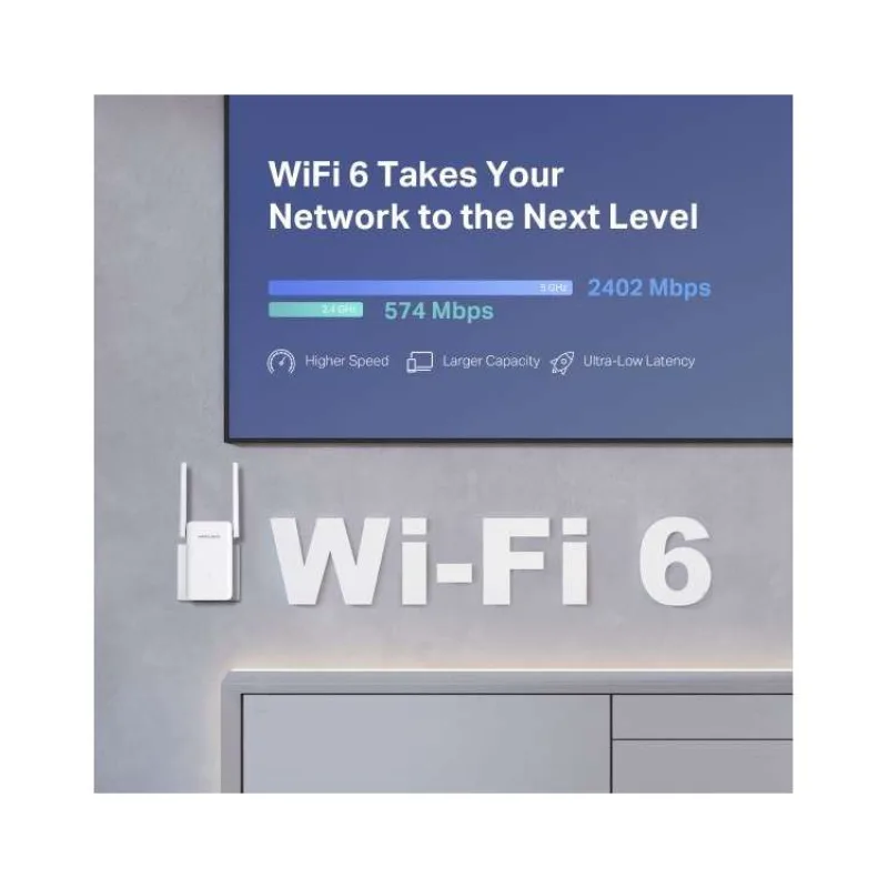 Mercusys ME80X - AX3000 Wi-Fi 6 extender (ME80X)