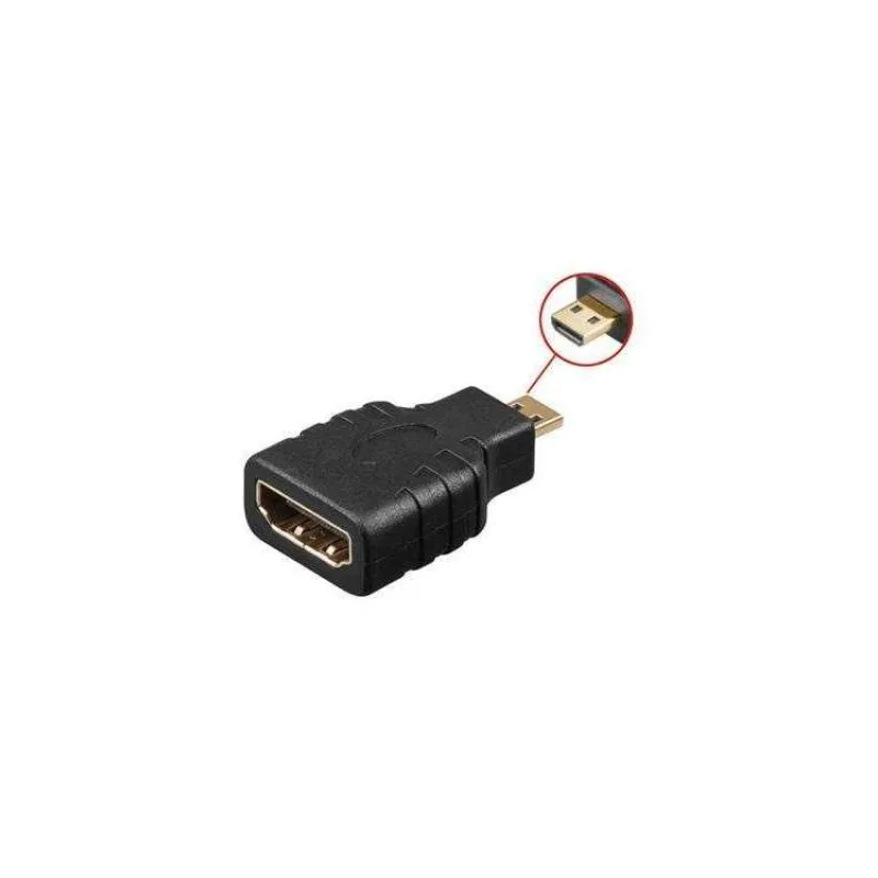 PremiumCord Adapter HDMI Typ A samice - micro HDMI Typ D samec (kphdma-15)
