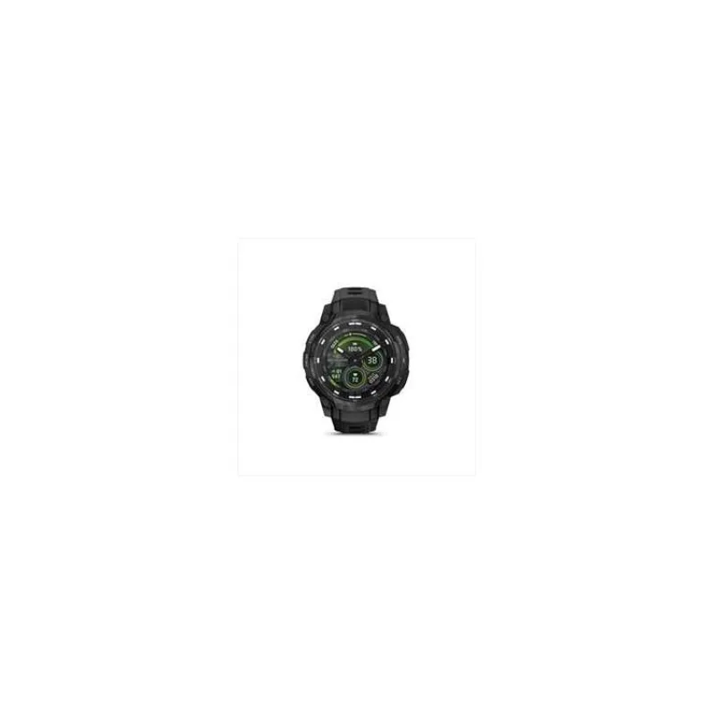 Garmin Instinct Crossover AMOLED, Tactical, Black, Black silicone band (010-03398-02)