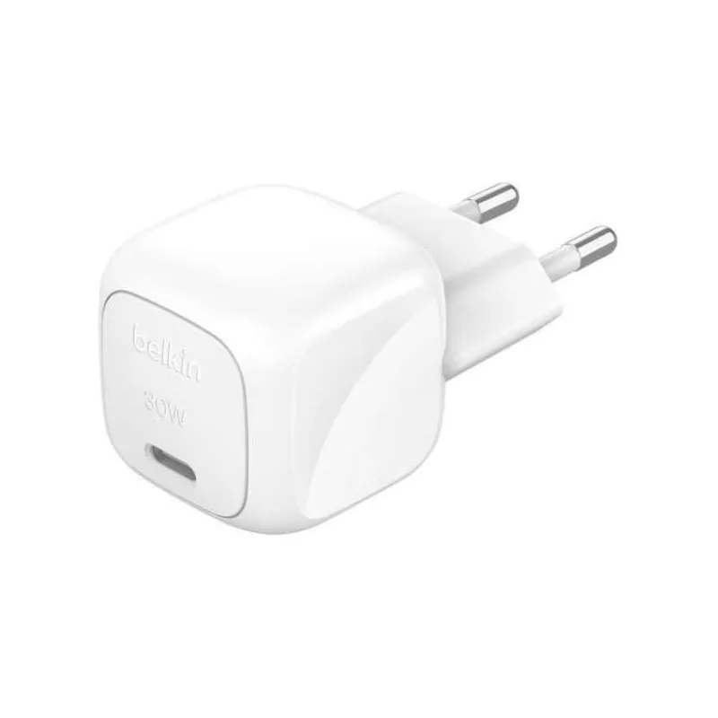 Belkin BOOST CHARGE™ 30W USB-C Power Delivery PPS nástěnná nabíječka, bílá (WCA008kqWH)