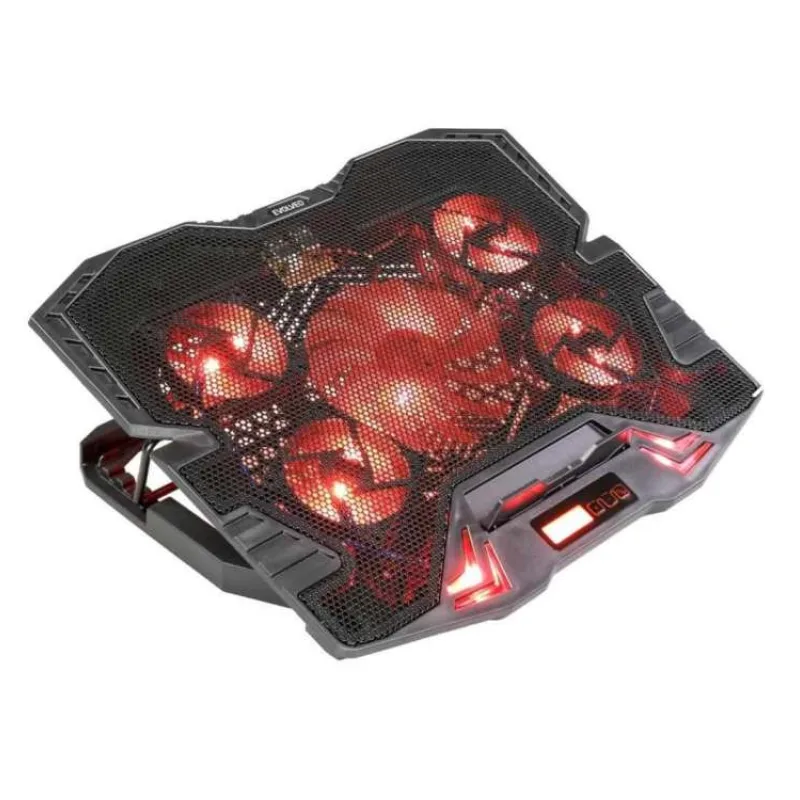 EVOLVEO Ania 5R, chladiaci podstavec pre notebook, červené podsvietenie (ANIA5R)