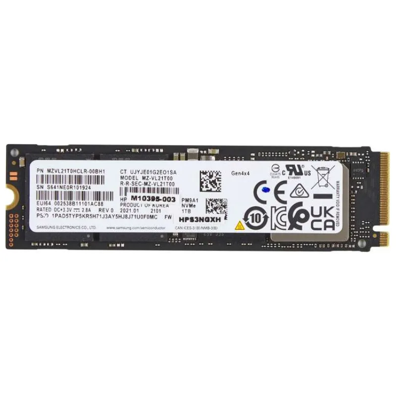 HP 1TB PCIe-4x4 NVMe Solid State Drive (AL0M9AA)