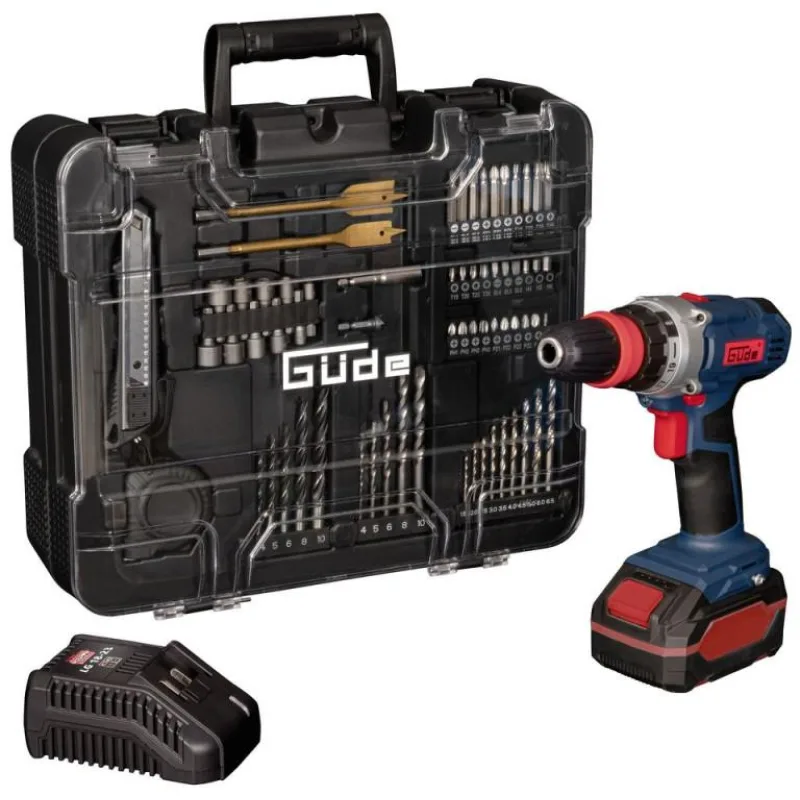 Aku vŕtací skrutkovač BS 18 so 126-dielnou sadou príslušenstva