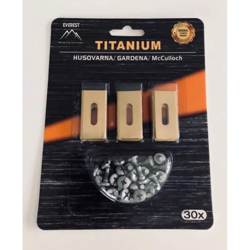 NÔŽ ROBOTICKÝCH KOSAČEK HUSQVARNA GARDENA 35mm TYTAN NEW - SADA 30 ks