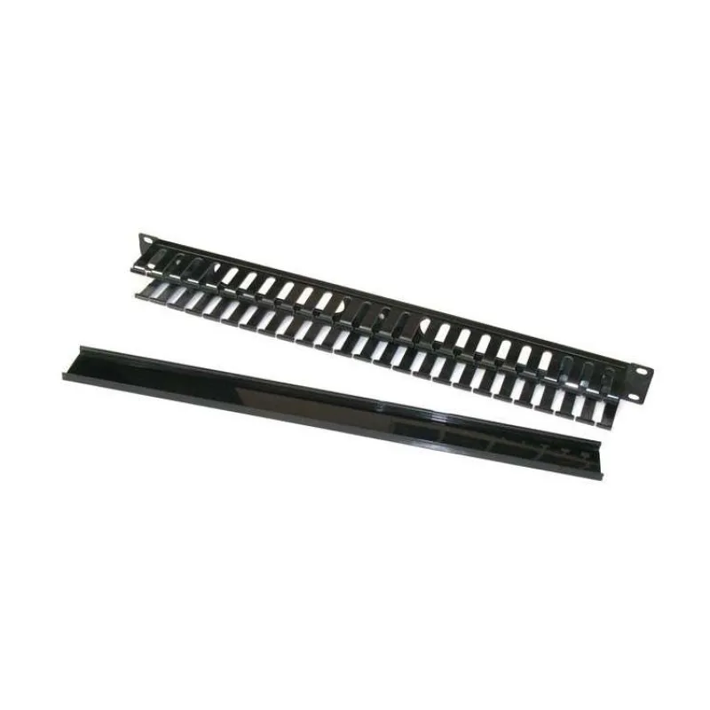 XtendLan Vyvazovací panel 1U, plastový kryt, profil 4x5cm (CMP1UPLAST)