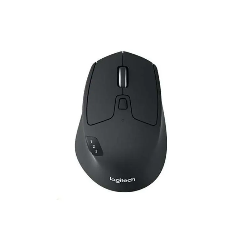 Logitech M720/Ergonomická/Optická/Pre pravákov/1 000 DPI/Bezdrôtová Bluetooth/Čierna (910-004791)
